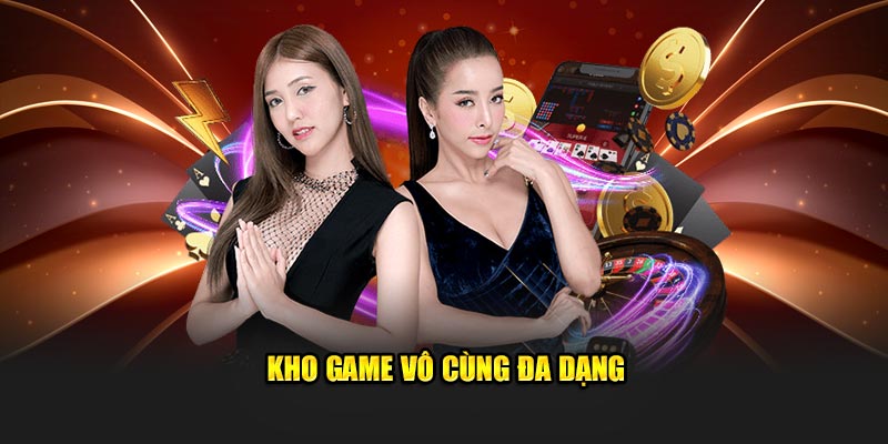 Kho game vô cùng đa dạng